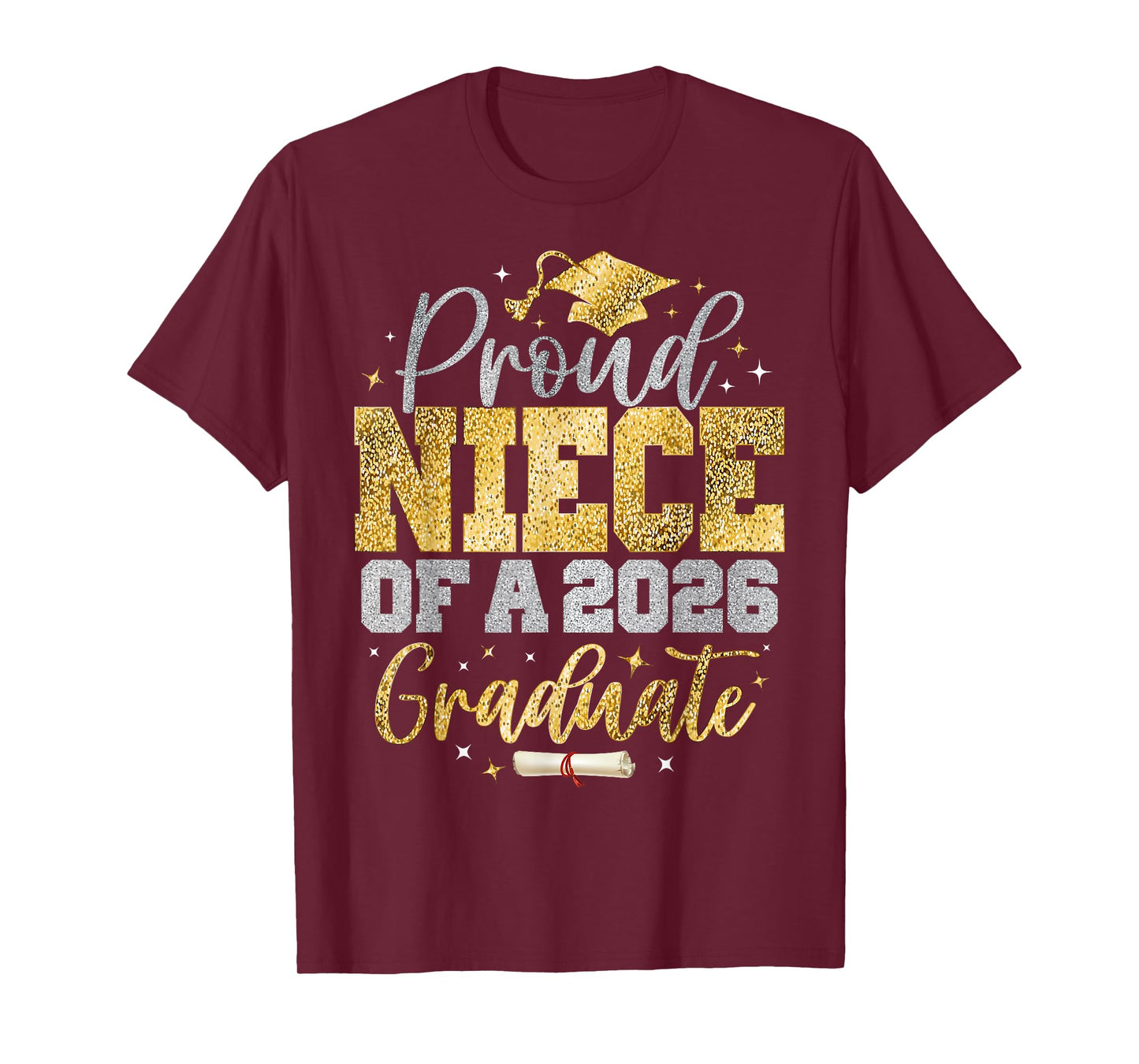Proud Niece of a Class of 2026 Graduate Senior Graduation T-Shirt