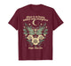 Dark Academia Aesthetic Edgar Allan Poe Moth Moon T-Shirt