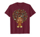 Black History Month Afro Book Lover Women Girls Librarian T-Shirt