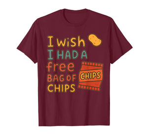 Funny Bag of Chips Meme Design - Cool Snack Craver T-Shirt