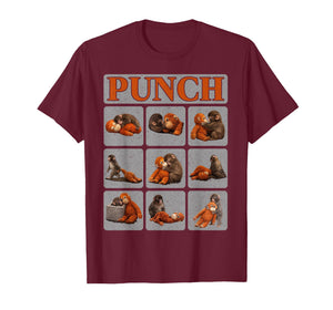Cute Baby Monkey Named Punch Shirt Punch Monkey Supporter T-Shirt