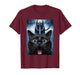 Funny Black Cat Selfie with Vacuum Chase Meme T-Shirt