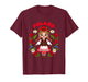 Cute Poland Girl Traditional Folk Dress Flowers Kids Polish T-Shirt