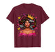 God Says You are Afro Melanin Queen Christian Girl Women T-Shirt