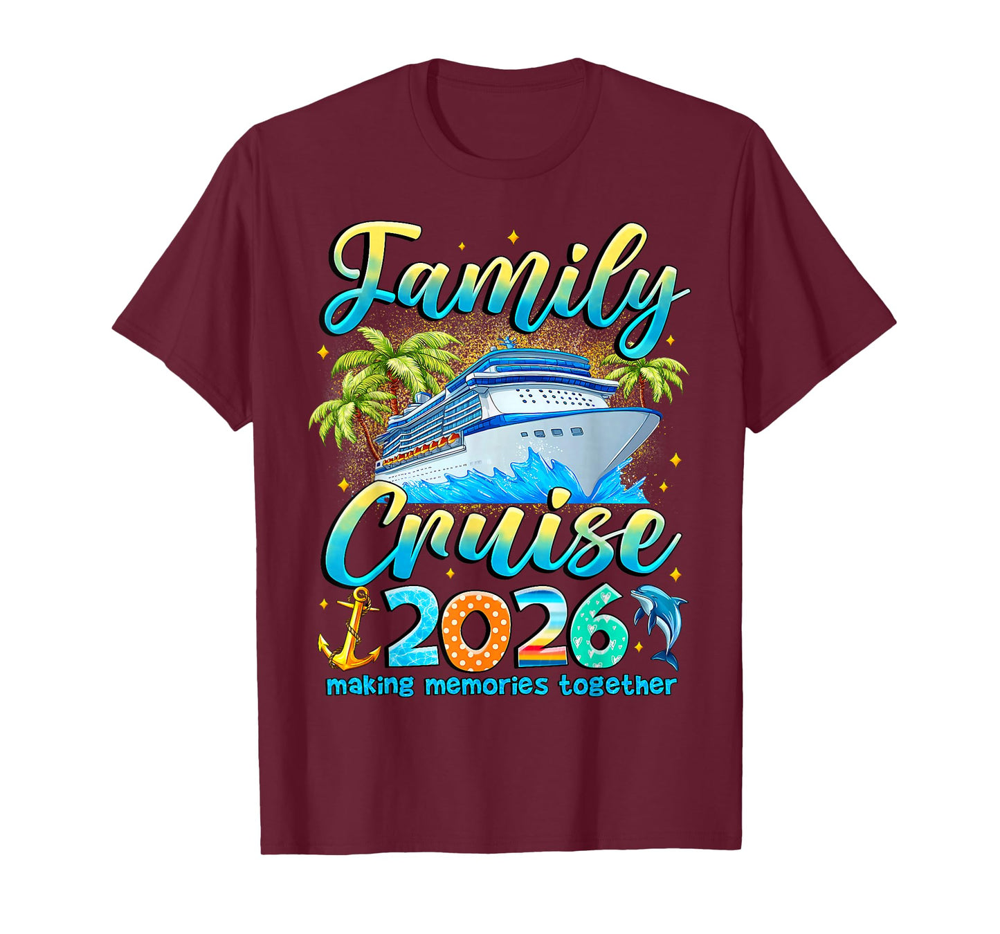 Family Cruise 2026 Summer Vacation Matching Family Cruise T-Shirt