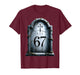 Six Seven Gravestone 67 RIP Tombstone Halloween T-Shirt