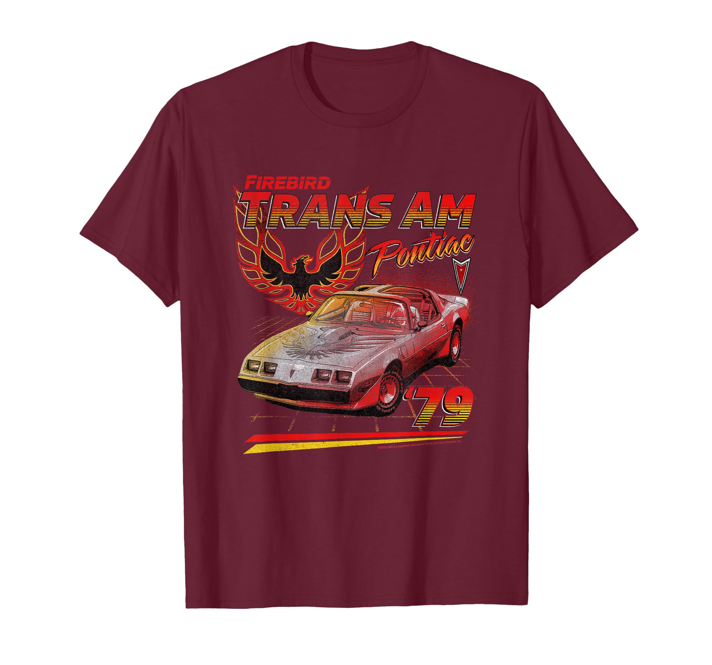 Trans Am Pontiac Firebird 1979 Retro Muscle Car Design T-Shirt