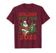 Holiday Rock Tour Santa Guitar Christmas 2025 Xmas Gifts T-Shirt