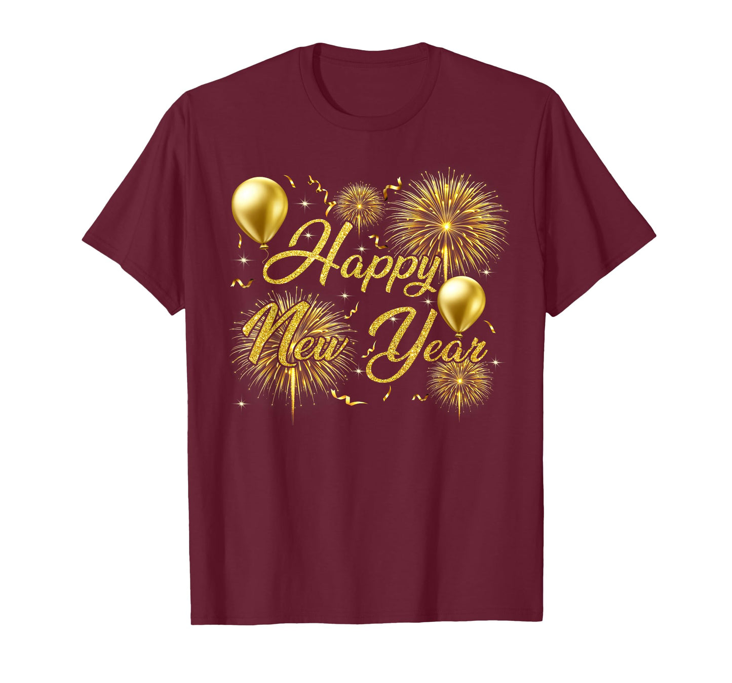 Happy New Year Eve Party 2026 Family Matching Costume T-Shirt