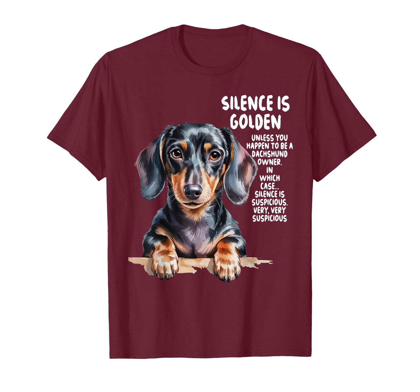 Dachshund Ideas for Men & Novelty Miniature Sausage Dog T-Shirt