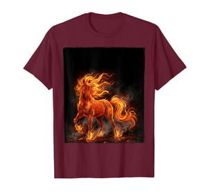 Year of The fire Horse 2026 Chinese Zodiac Lunar New Year T-Shirt