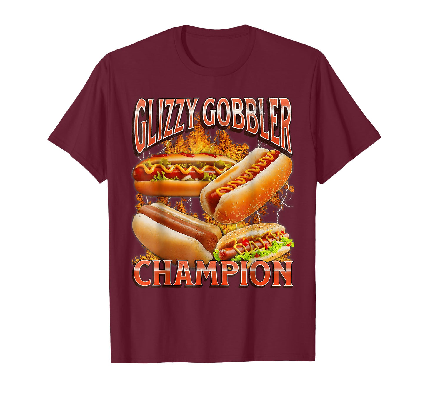 Funny Glizzy Gobbler Meme Hilarious Hot Dog Glizzy Lovers T-Shirt