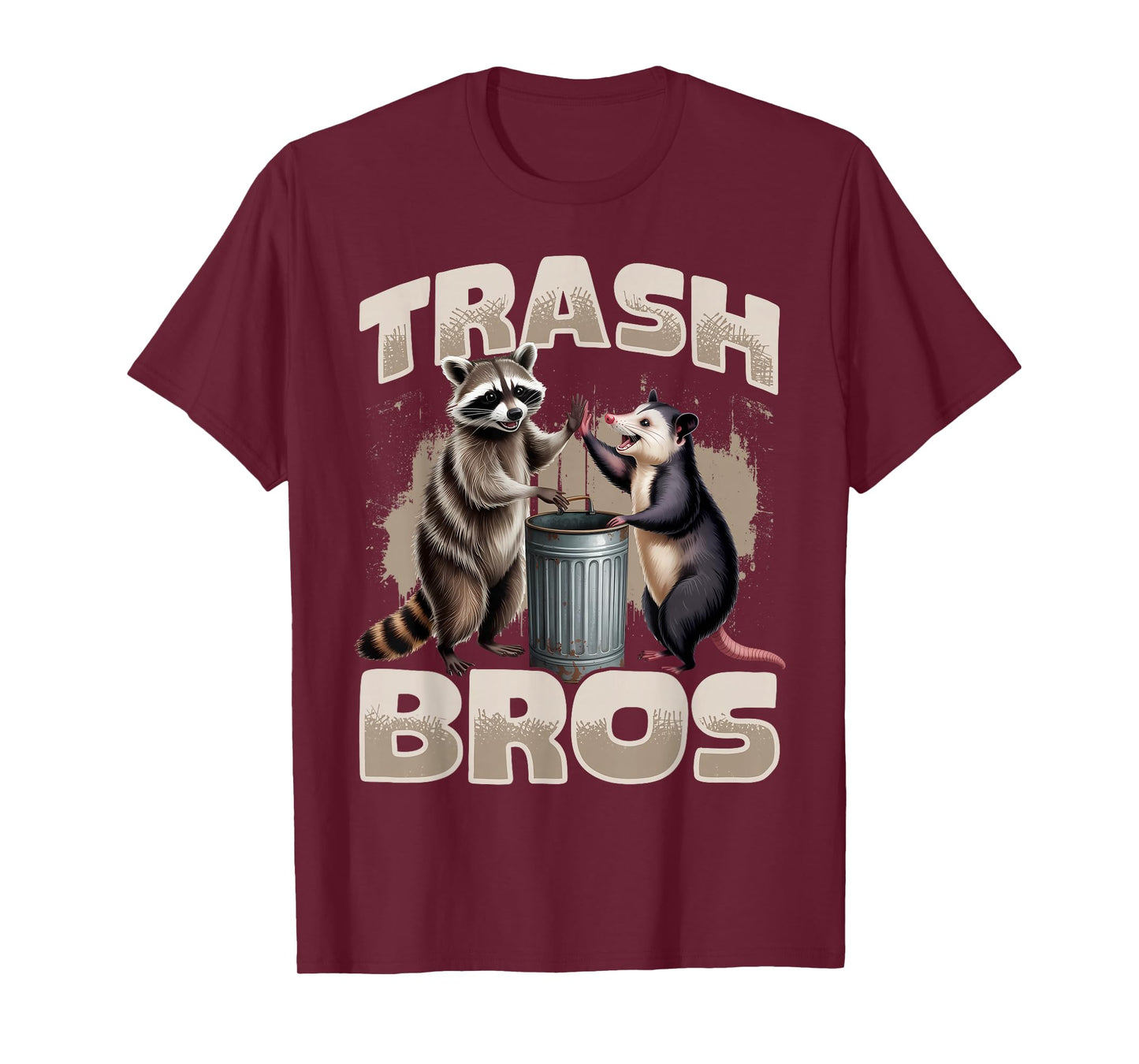 Funny Opossum and Raccoon T-Shirt