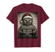 Cute Funny Gingerbread Man Mugshot Christmas Baking T-Shirt