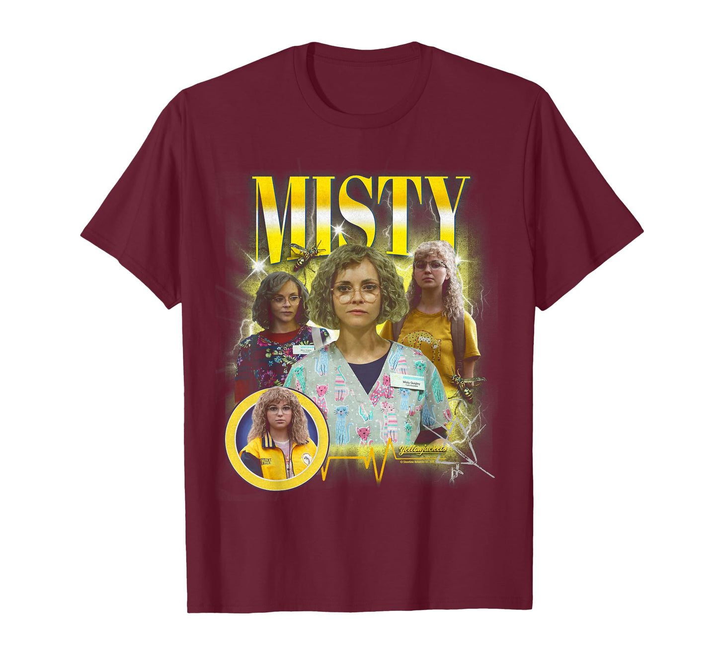 Yellowjackets Misty Heartthrob Officially Licensed T-Shirt