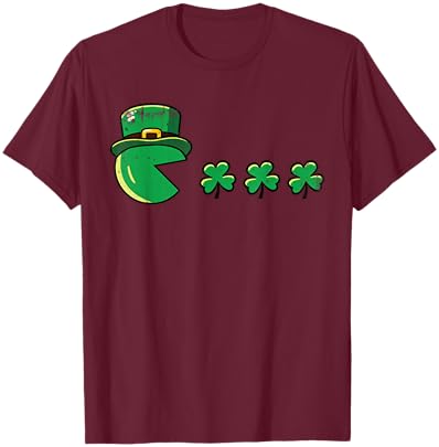 Gamer St Patricks Day Shamrock Gaming for Men Boys Kids T-Shirt