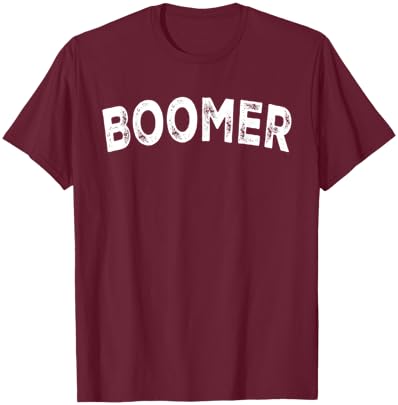 Boomer T-Shirt - T-Shirt | Maroon