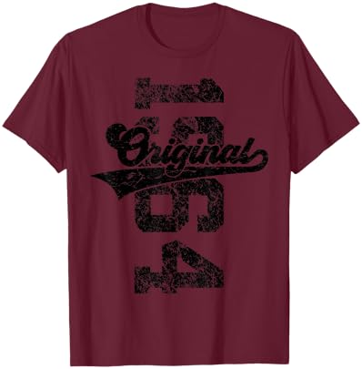 62 Years Original 1964 College 62ND Birthday T-Shirt - T-Shirt | Maroon