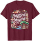 Mystical Magical Retro Aesthetic Space Gift Men Women T-Shirt - T-Shirt | Maroon