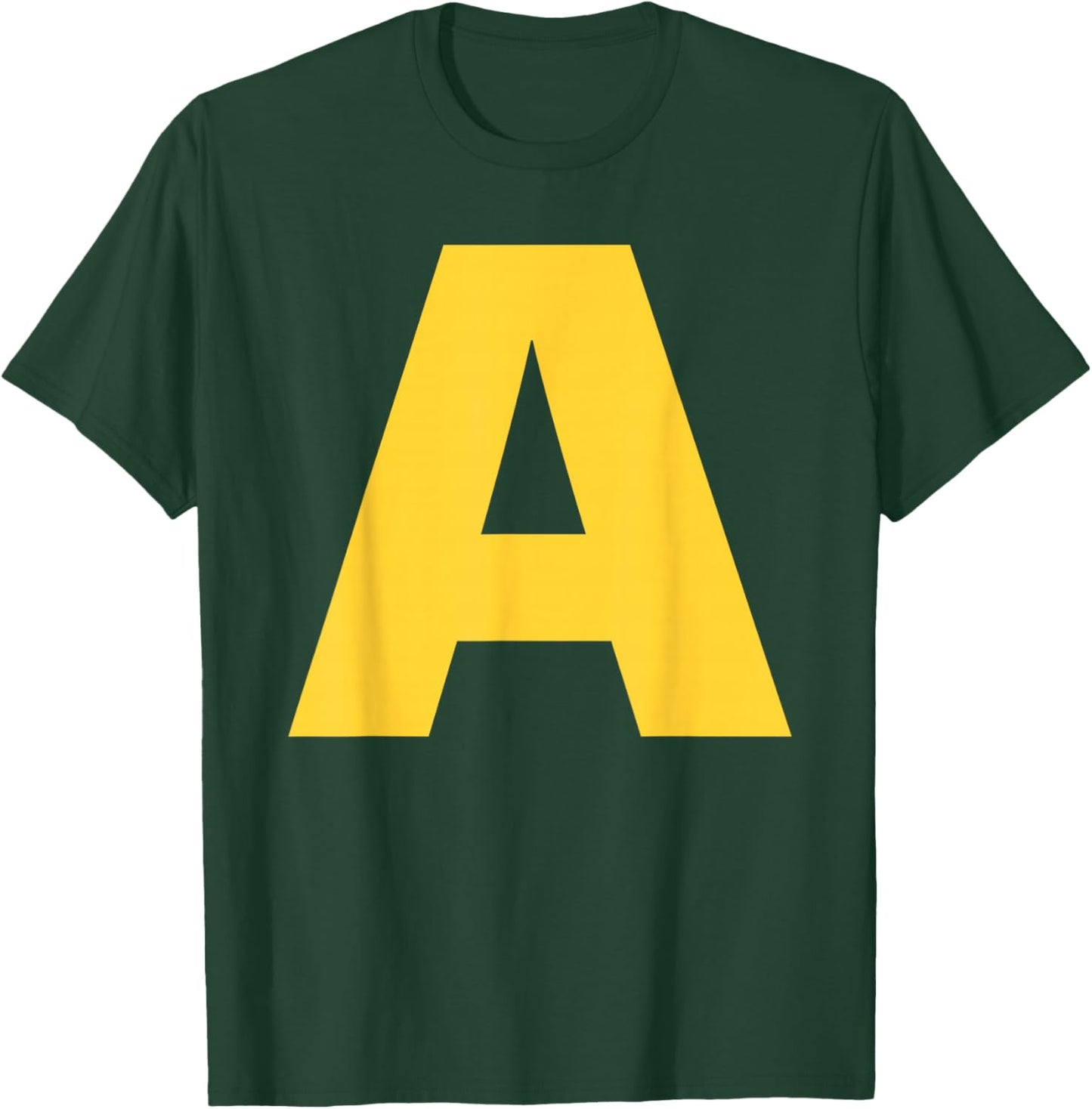 Halloween Letter A Alphabet Matching Costume Men Women Kids T-Shirt - T-Shirt | Forest