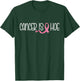 Cancer is a Hoe Breast Cancer Awareness Funny Supporters T-Shirt - T-Shirt | Forest