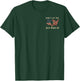 Don't Let The Old Man in Vintage American Flag 2 Side T-Shirt - T-Shirt | Forest