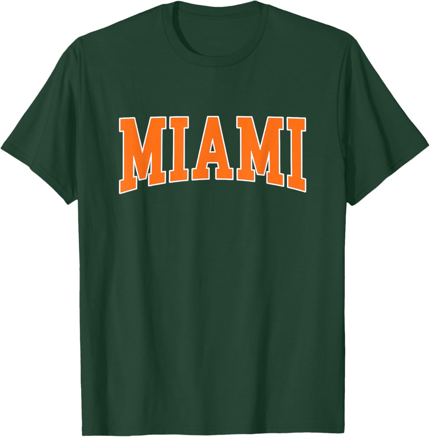 Miami - Throwback Design - Classic T-Shirt - T-Shirt | Forest