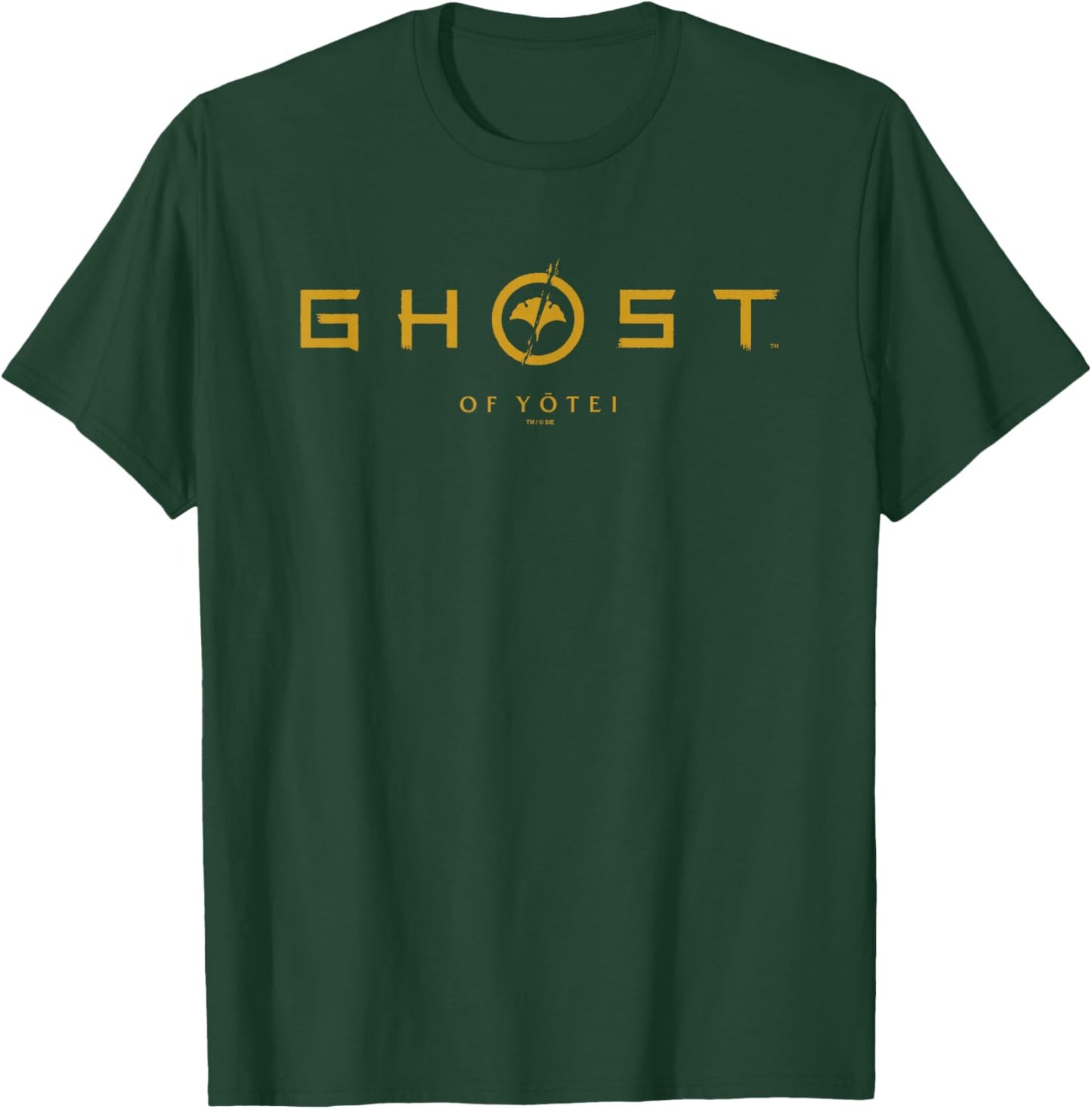 Ghost of Yotei Simple Yellow Logo T-Shirt - T-Shirt | Forest