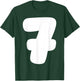 7 Number Six Seven 67 Gen Alpha Slang T Funny Meme Matching T-Shirt - T-Shirt | Forest