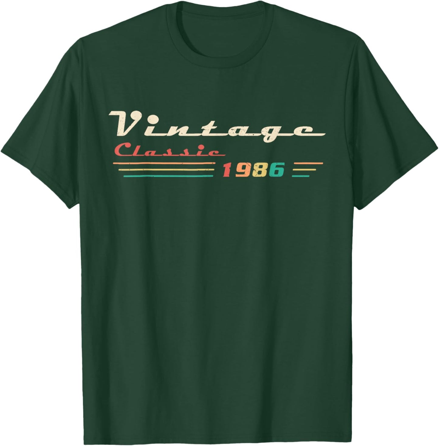 40 Year Old Gift Classic 1986 Limited Edition 40th Birthday T-Shirt - T-Shirt | Forest