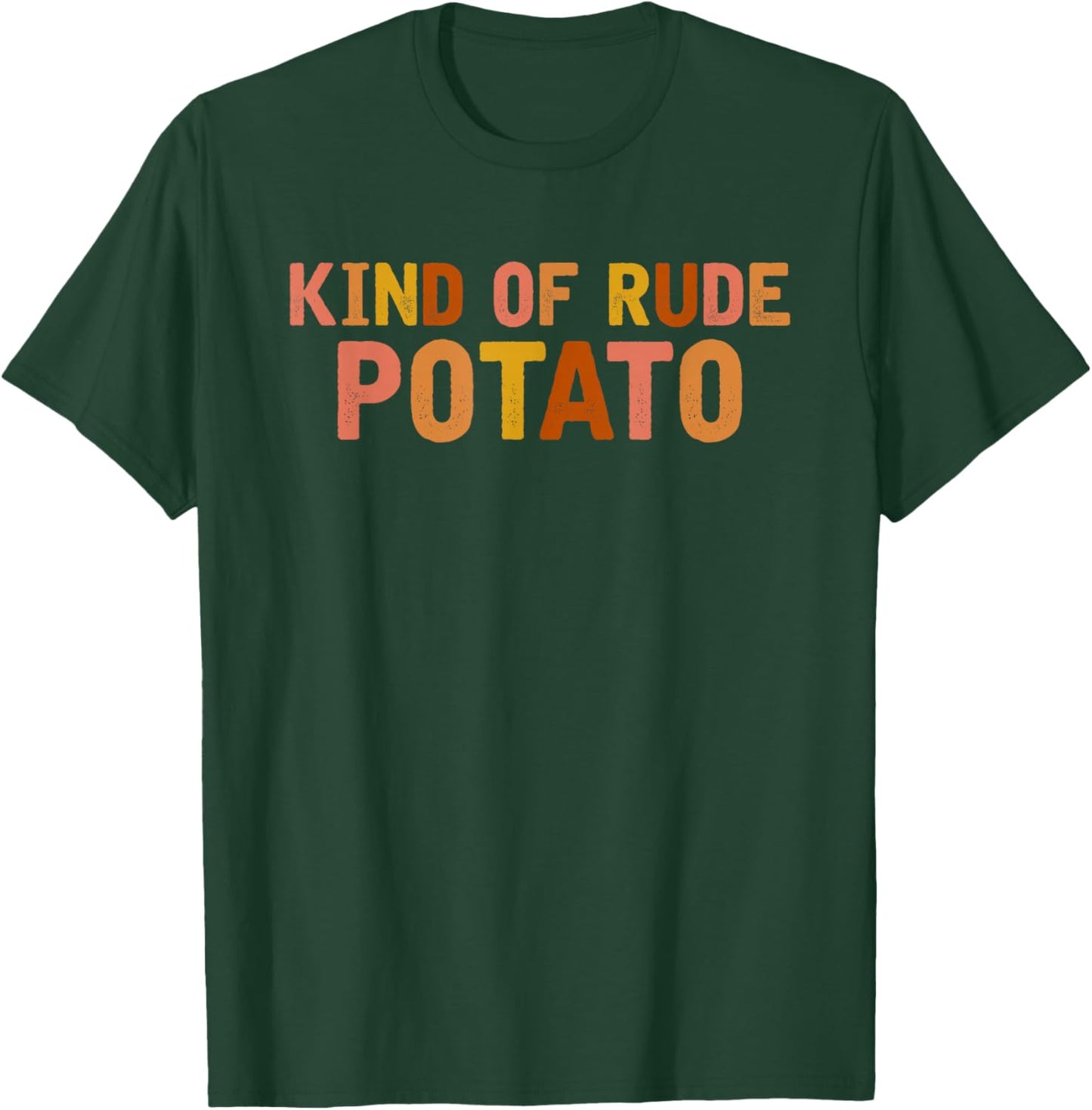 Sweet Potato and Kind of Rude Potato T-Shirt - T-Shirt | Forest