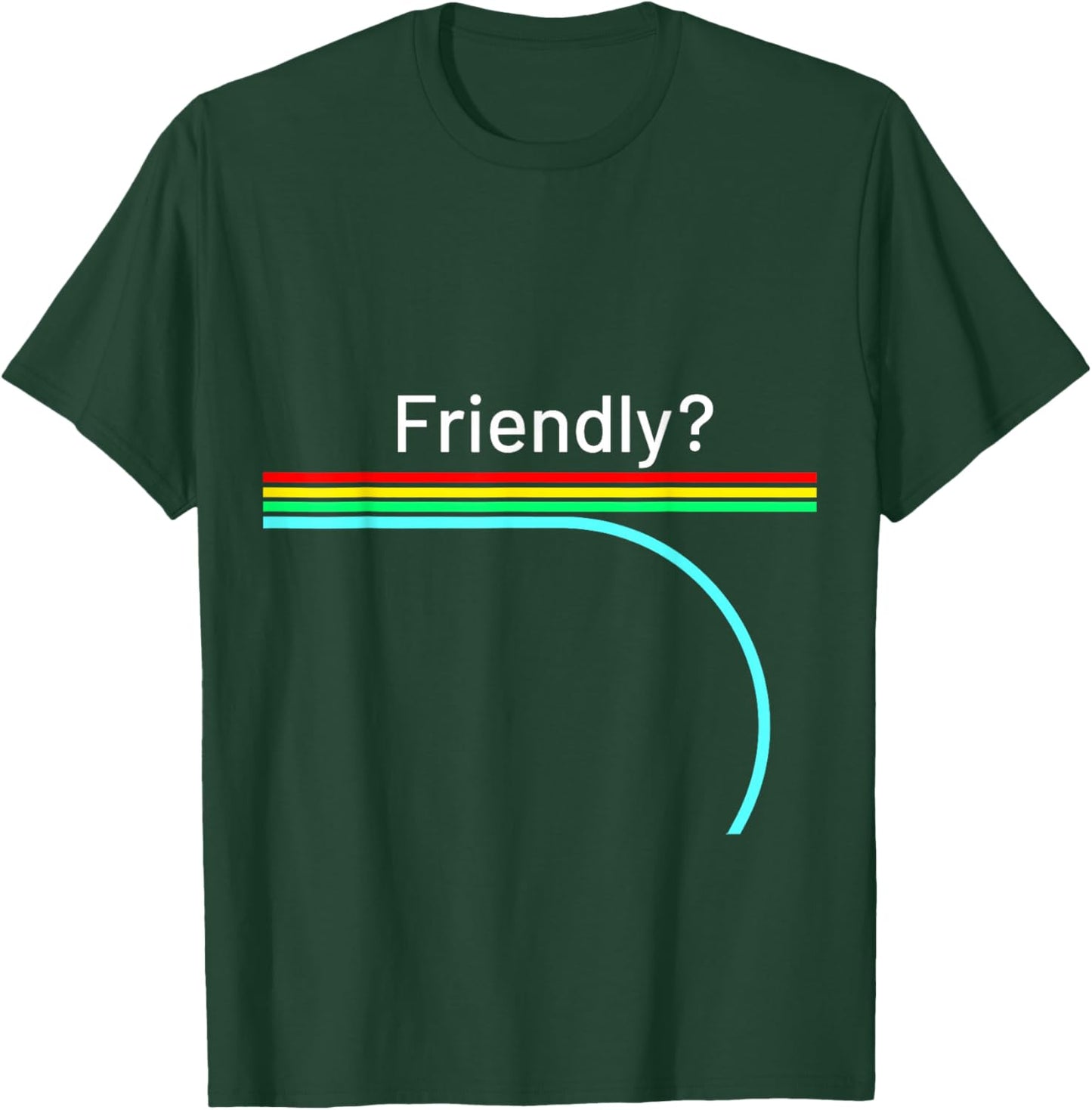 Funny Gamer Friendly - Graphic T-Shirt - T-Shirt | Forest