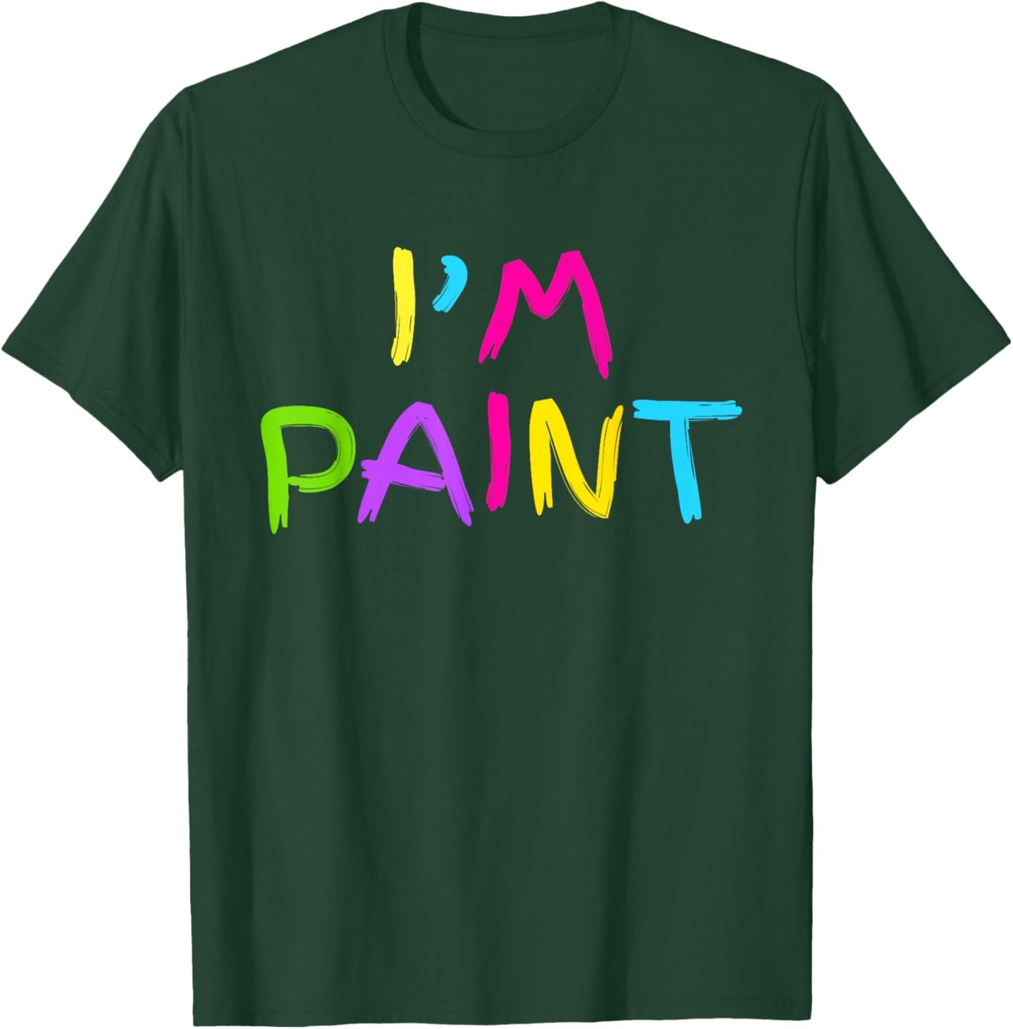 I Heart Love to Finger Paint I'm Paint Cute Couple Valentine T-Shirt - T-Shirt | Forest