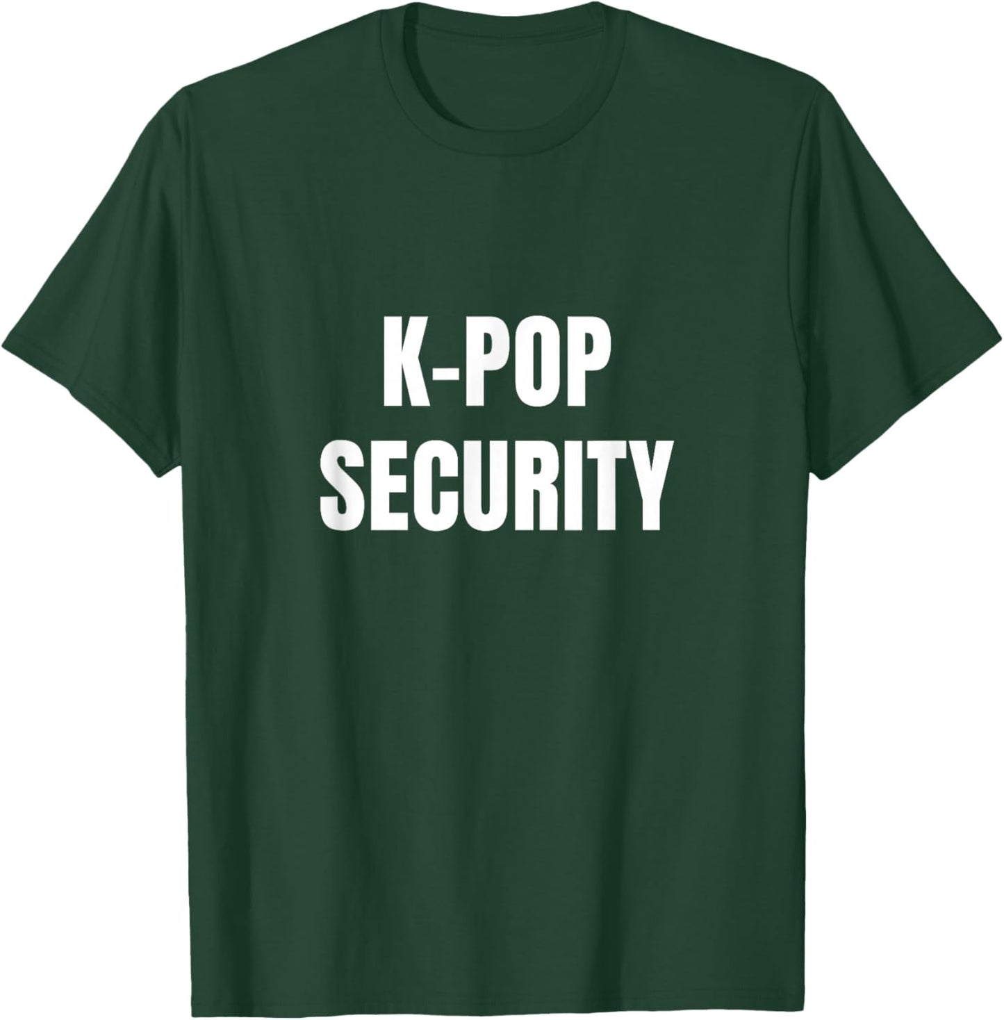 K-Pop Security Mom Dad Funny Halloween Costume T-Shirt - T-Shirt | Forest