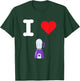I Love Blenders Kitchen Appliance Mix Emulsify Food Smoothie T-Shirt - T-Shirt | Forest