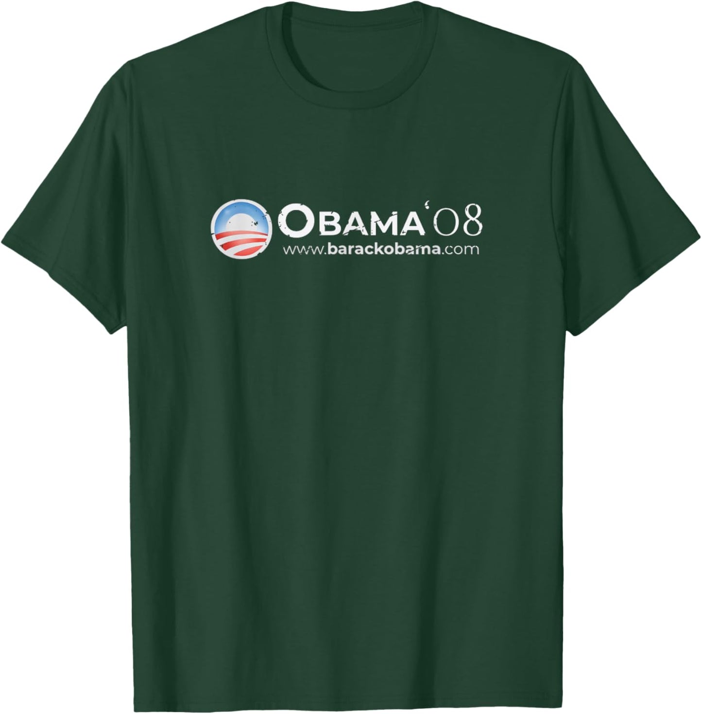 Obama '08 – Retro Hope and Change Design T-Shirt - T-Shirt | Forest