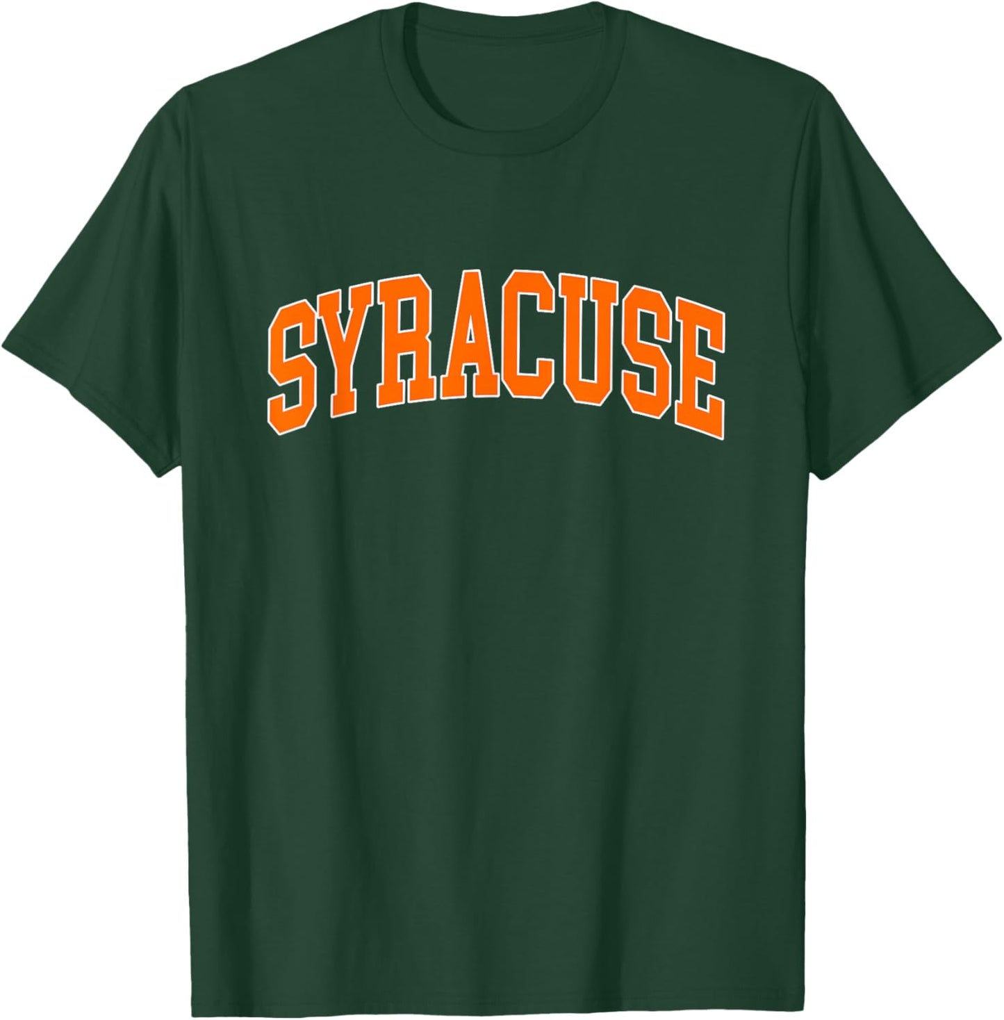 Syracuse City - Throwback Design - Classic T-Shirt - T-Shirt | Forest