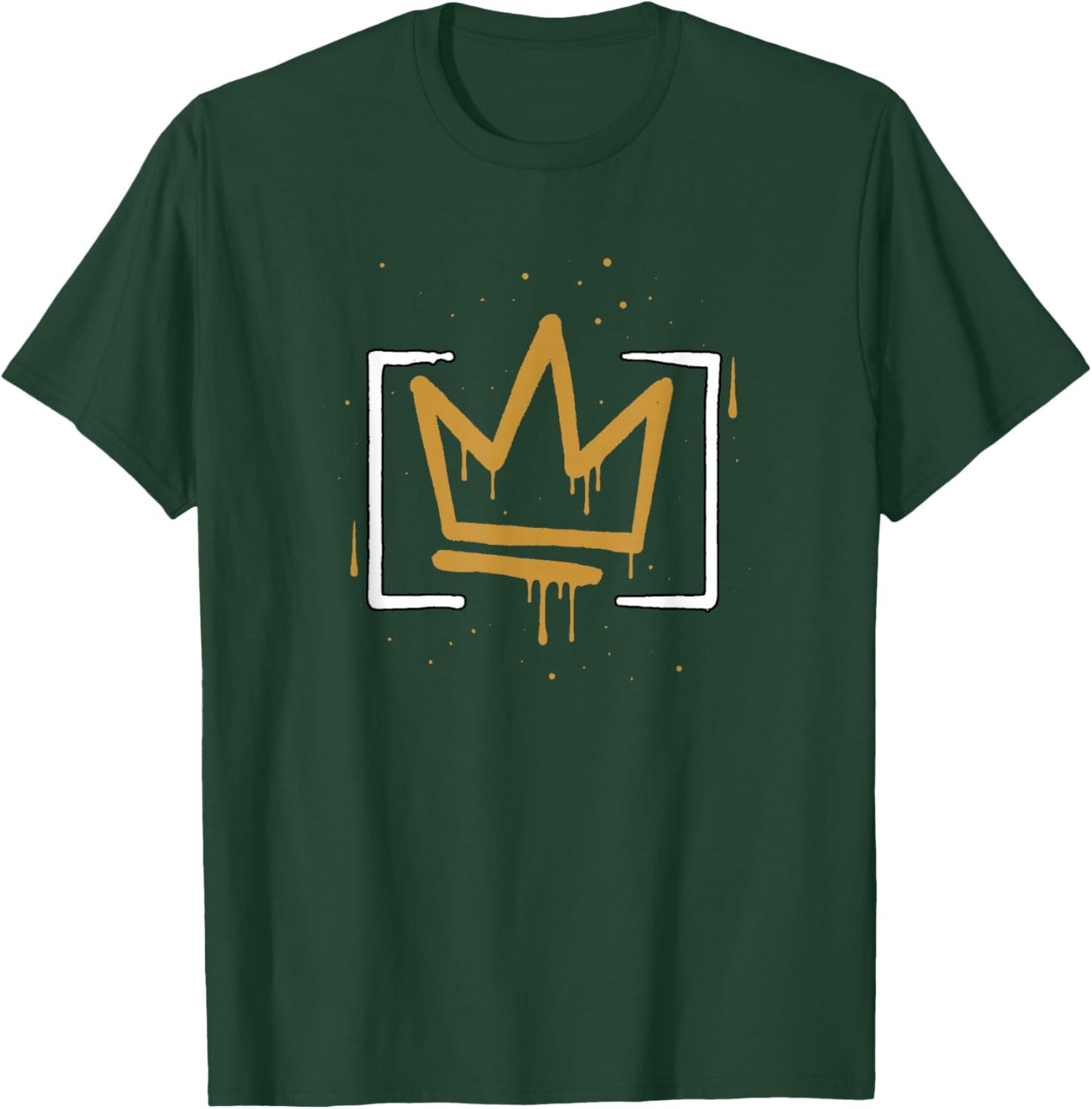 Brown Color Neighbourhood Royalty Graphic T-Shirt - T-Shirt | Forest