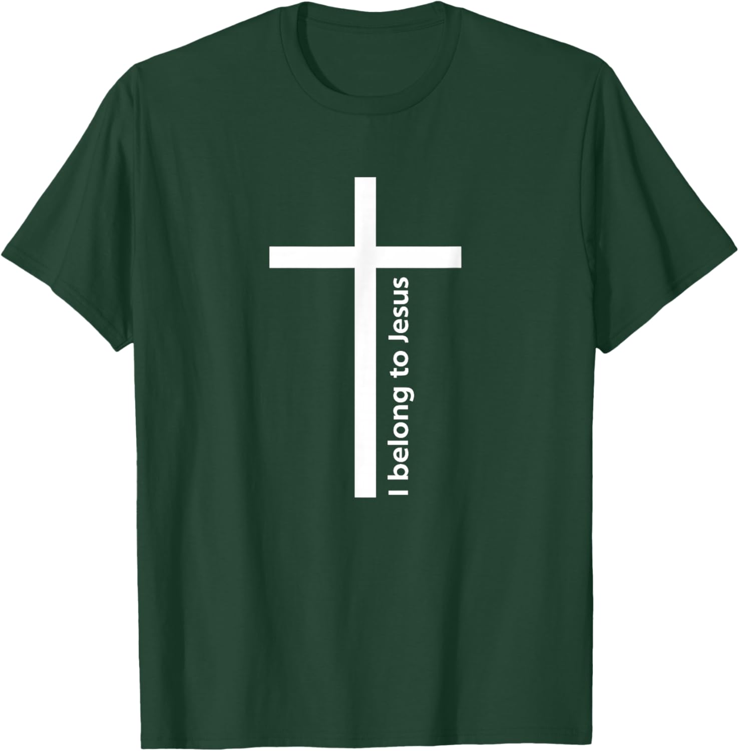 I Belong to Jesus Christian Religious T-Shirt - T-Shirt | Forest