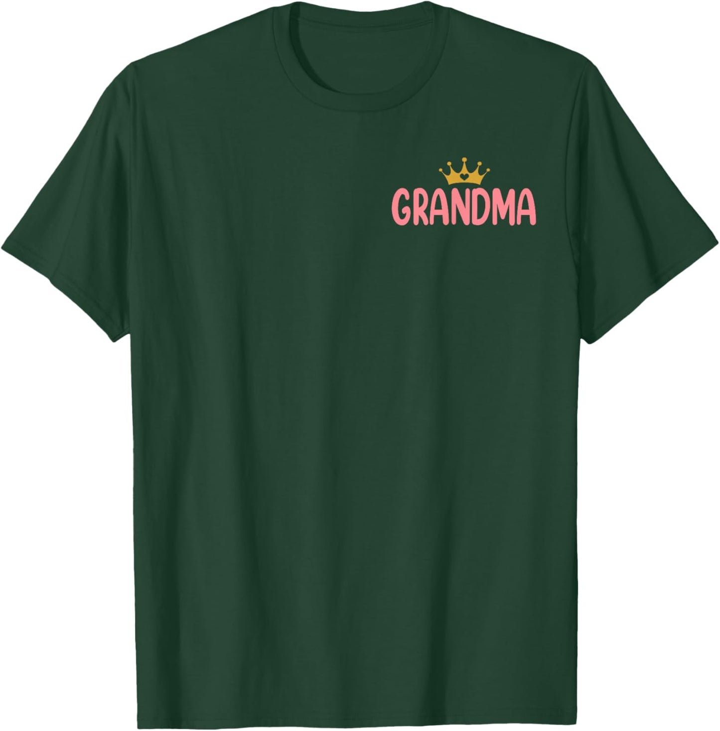 Grandma of The Birthday for Girl- 1st Birthday Princess Girl T-Shirt - T-Shirt | Forest