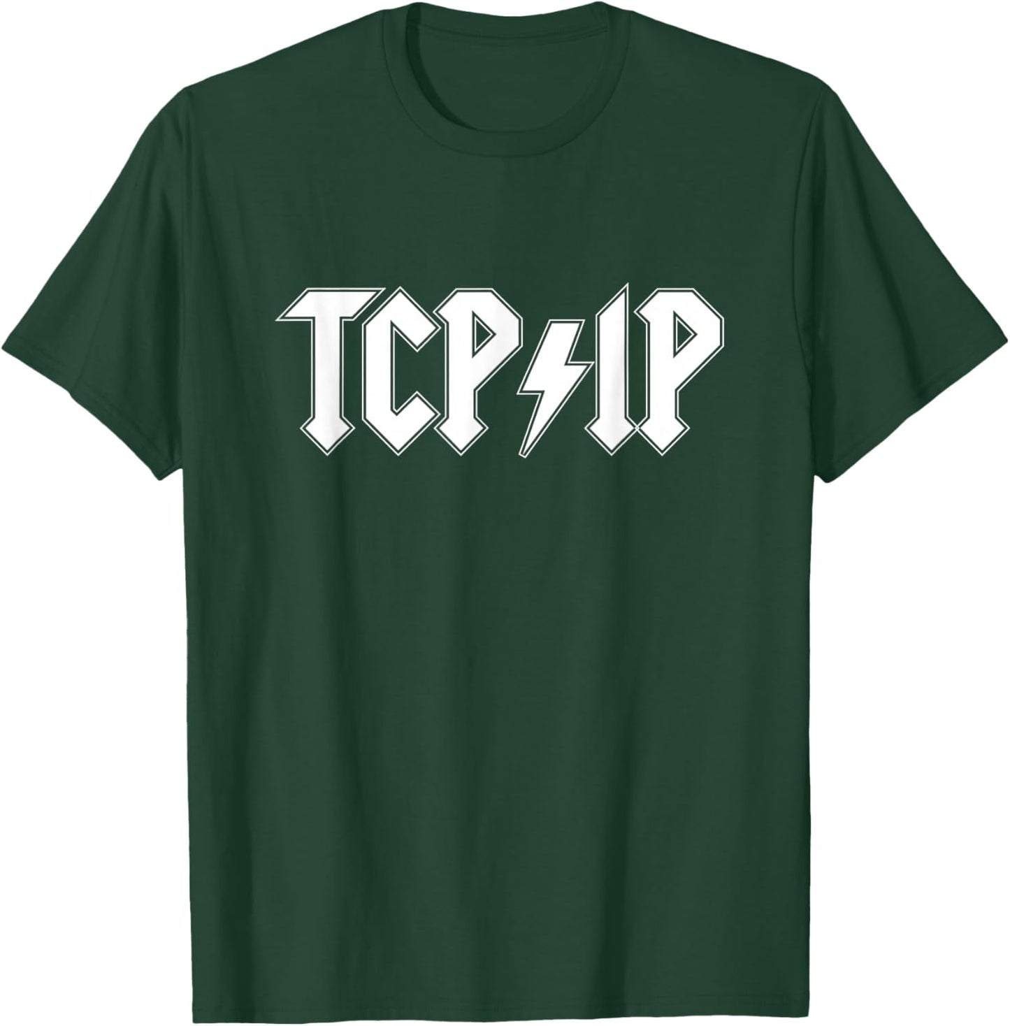 Funny Network Engineer Cybersecurity IT Support TCP IP Coder T-Shirt - T-Shirt | Forest