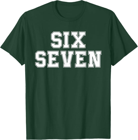 67 Meme Trendy Halloween Funny Six Seven Gen Alpha Teens Boy T-Shirt - T-Shirt | Forest