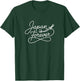 Japan is Forever - Japanese Patriotic Heart Line Art T-Shirt - T-Shirt | Forest