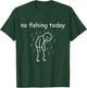 Fishing Shirts - Fishing - no Fishing Today Apparel T-Shirt - T-Shirt | Forest