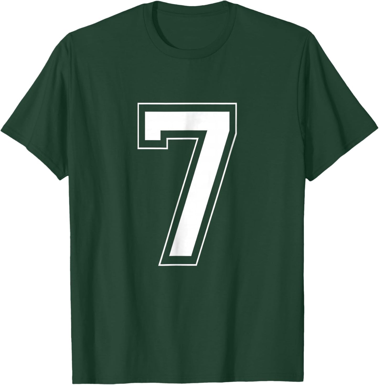 Number 7 Funny Meme Saying 6 7 Six Seven 7th Birthday 7 Year T-Shirt - T-Shirt | Forest