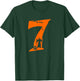 Number 7 Funny Meme Saying 6 7 Six Seven Scary Halloween Boy T-Shirt - T-Shirt | Forest