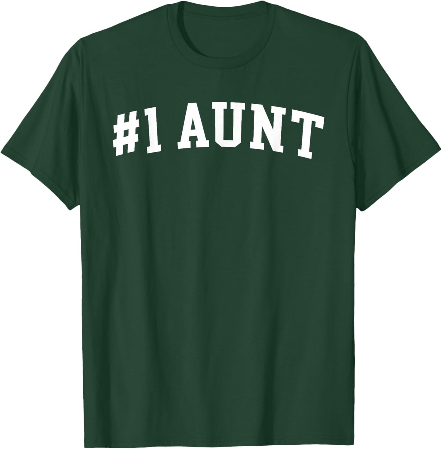 #1 Aunt T-Shirt - T-Shirt | Forest