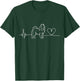 Samoyed Heartbeat Pulse T-Shirt - T-Shirt | Forest