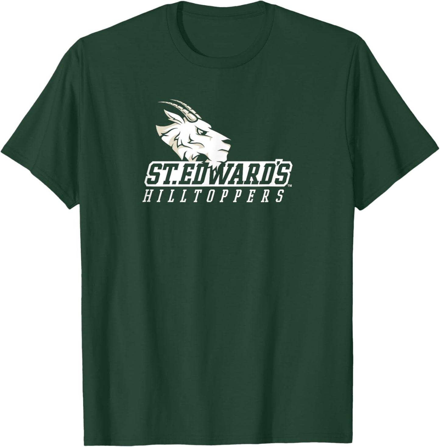 St. Edward's University Hilltoppers Primary Logo T-Shirt - T-Shirt | Forest