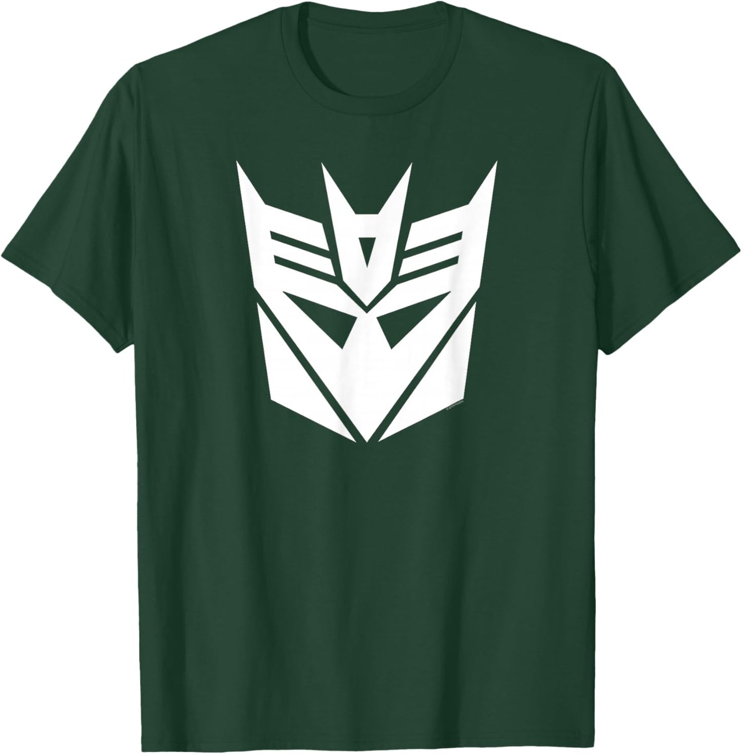 Transformers White Decepticon Sigil T-Shirt - T-Shirt | Forest